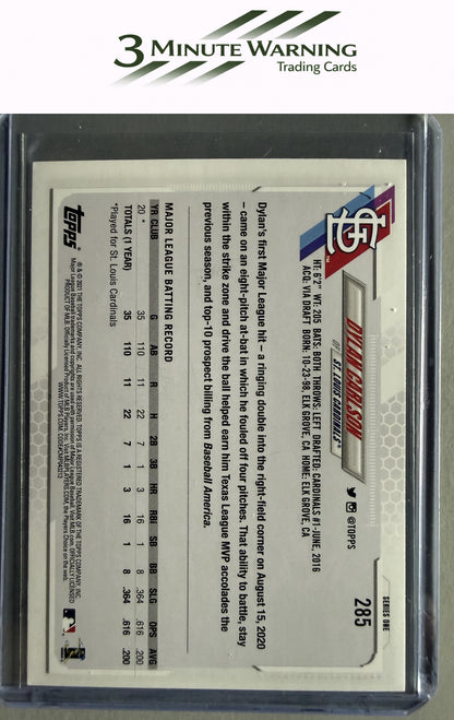 2021 Topps #285b Dylan Carlson