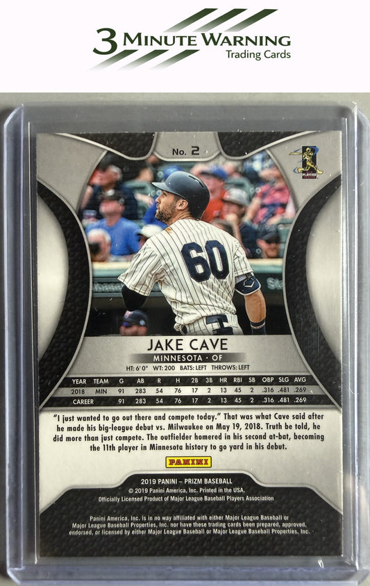 2019 Panini Prizm #2 Jake Cave