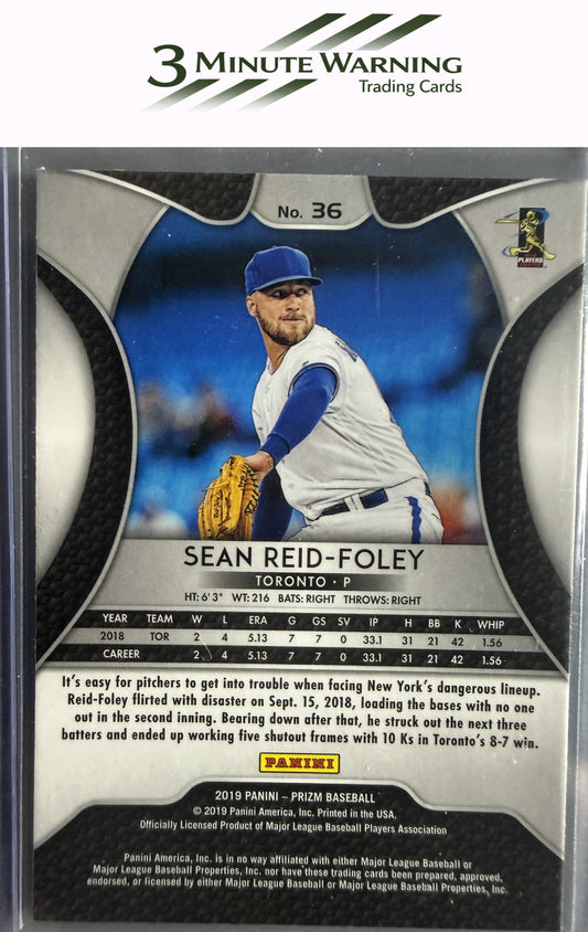 2019 Panini Prizm #36 Sean Reid-Foley