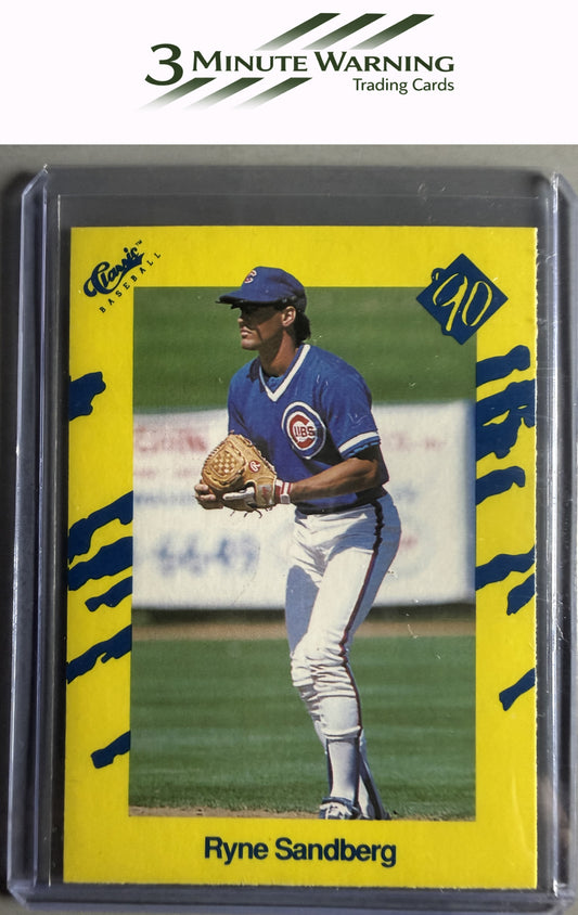 1990 Classic Yellow #T86 Ryne Sandberg