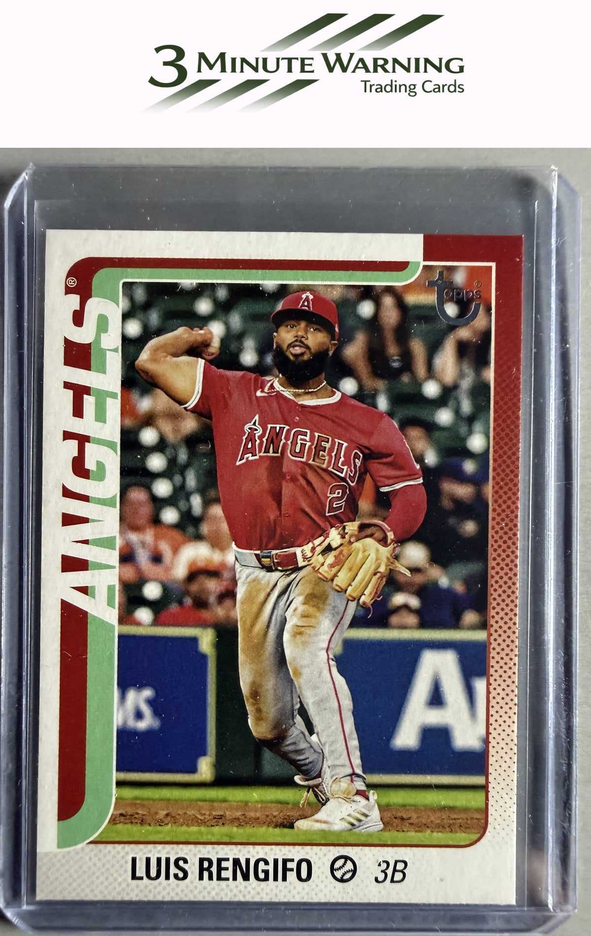 2025 Topps #152 Luis Rengifo Vintage Stock #/99