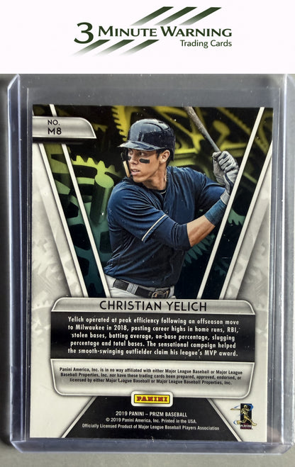 2019 Panini Prizm #M8 Christian Yelich Machines