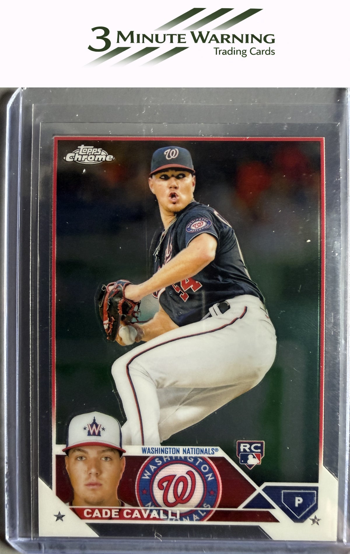 2023 Topps Chrome #61 Cade Cavalli