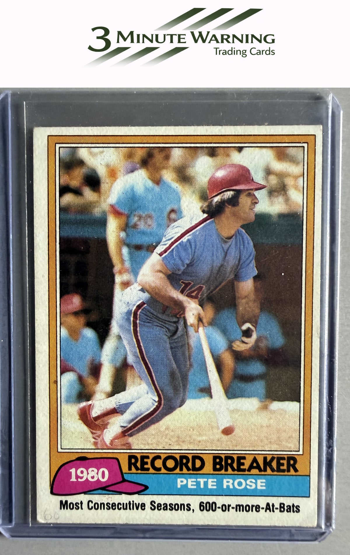 1981 Topps #205 Pete Rose