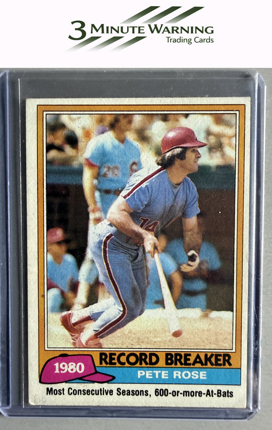 1981 Topps #205 Pete Rose