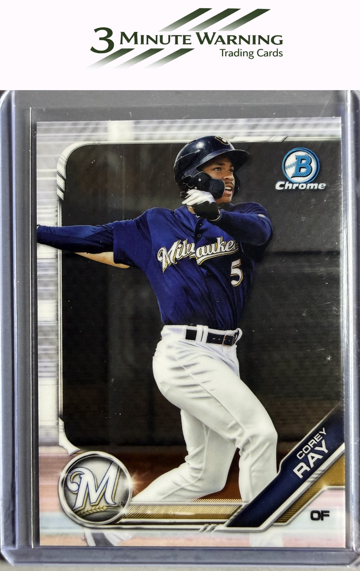 2019 Bowman #BCP-12 Corey Ray Chrome Prospects