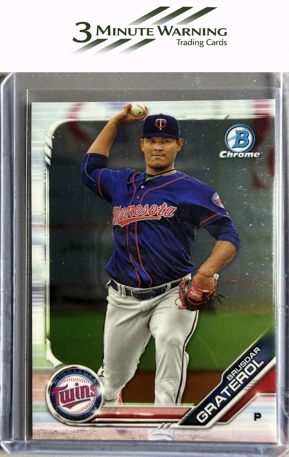 2019 Bowman #BCP-6 Brusdar Graterol Chrome Prospects