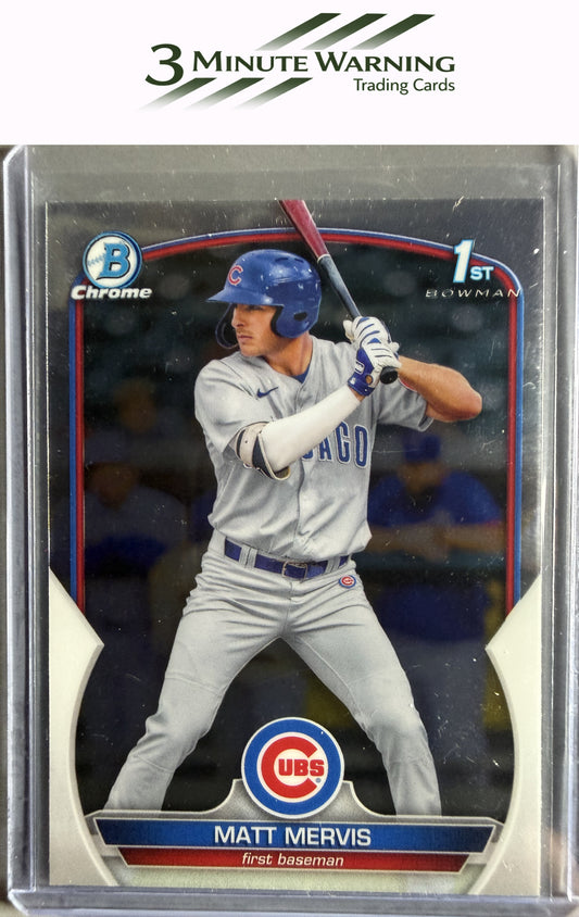 2023 Bowman #BCP-74 Matt Mervis Chrome Prospects