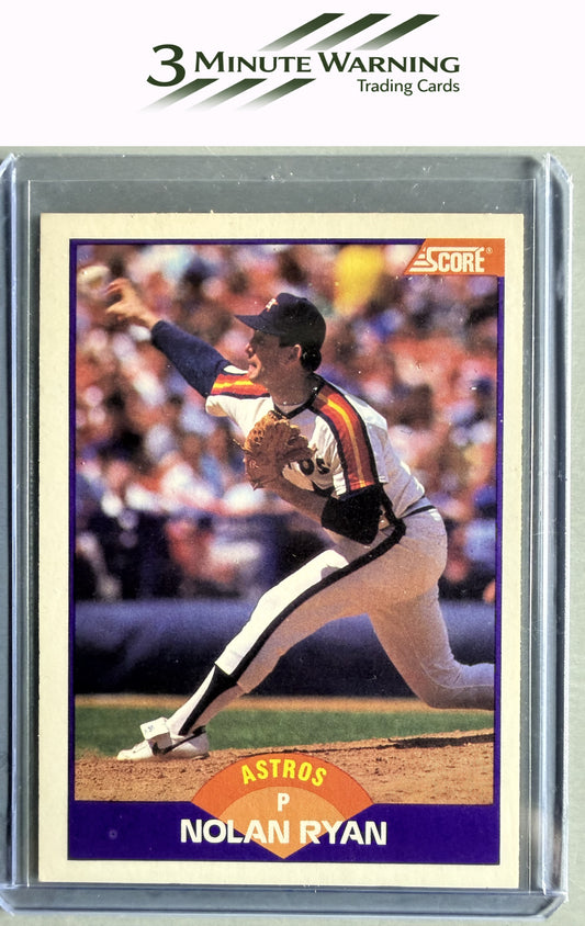 1989 Score #300 Nolan Ryan