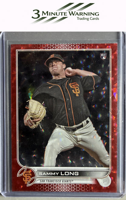 2022 Topps #308 Sammy Long Red Foilboard #/199