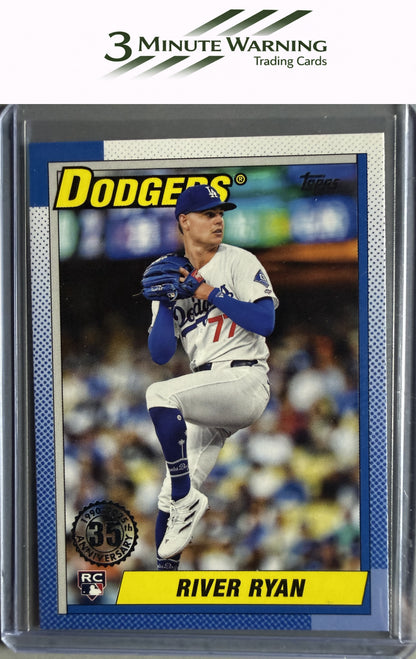 2025 Topps #T90-49 River Ryan 1990 Topps Baseball 35th Anniversary (Series One)