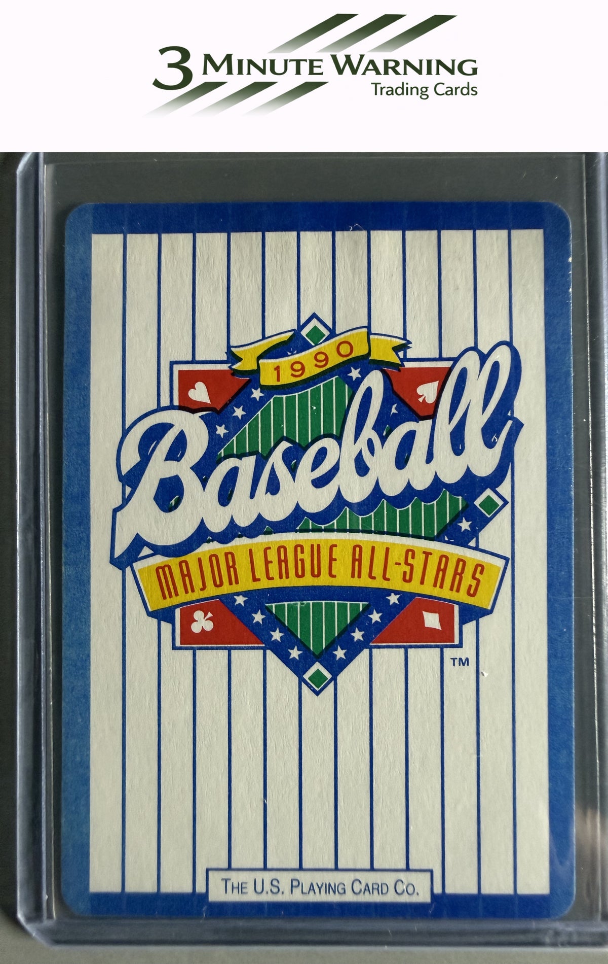 1990 U.S. Playing Card Co.  All-Stars Playing Cards #K♥ Darryl Strawberry