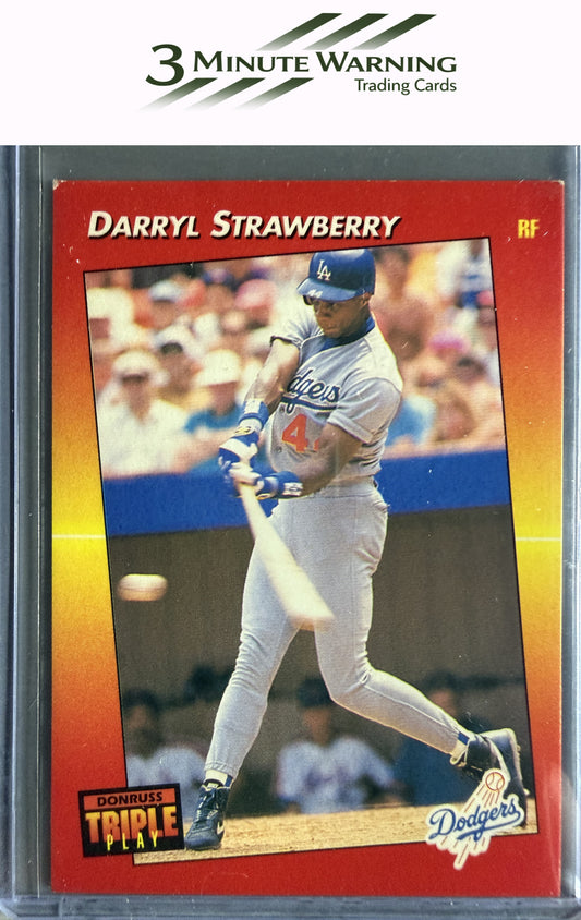 1992 Triple Play #2 Darryl Strawberry Previews