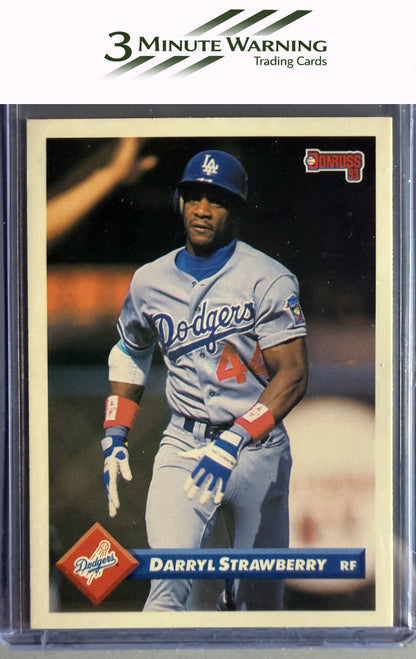 1993 Donruss #112 Darryl Strawberry