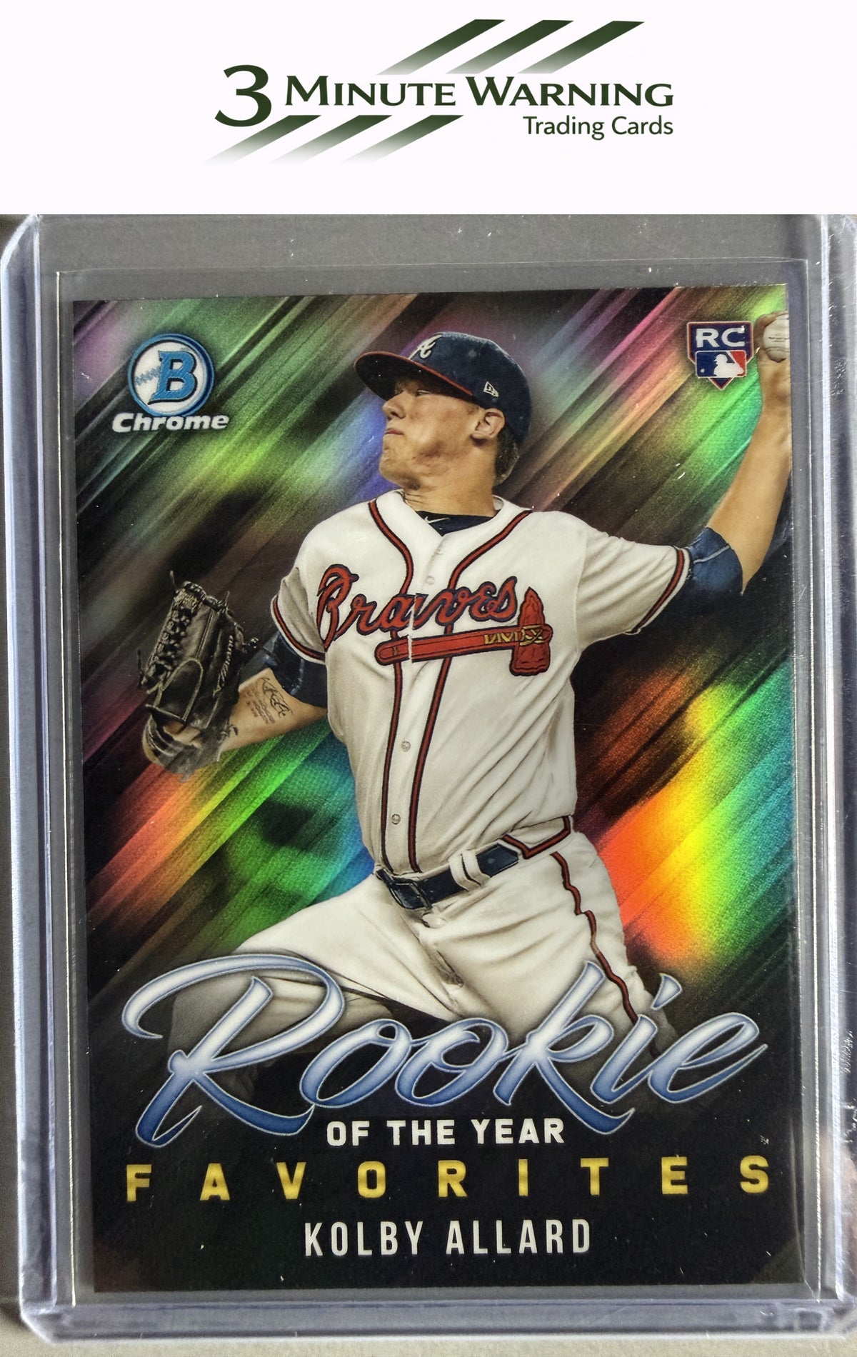 2019 Bowman #ROYF-9 Kolby Allard Rookie of the Year Favorites