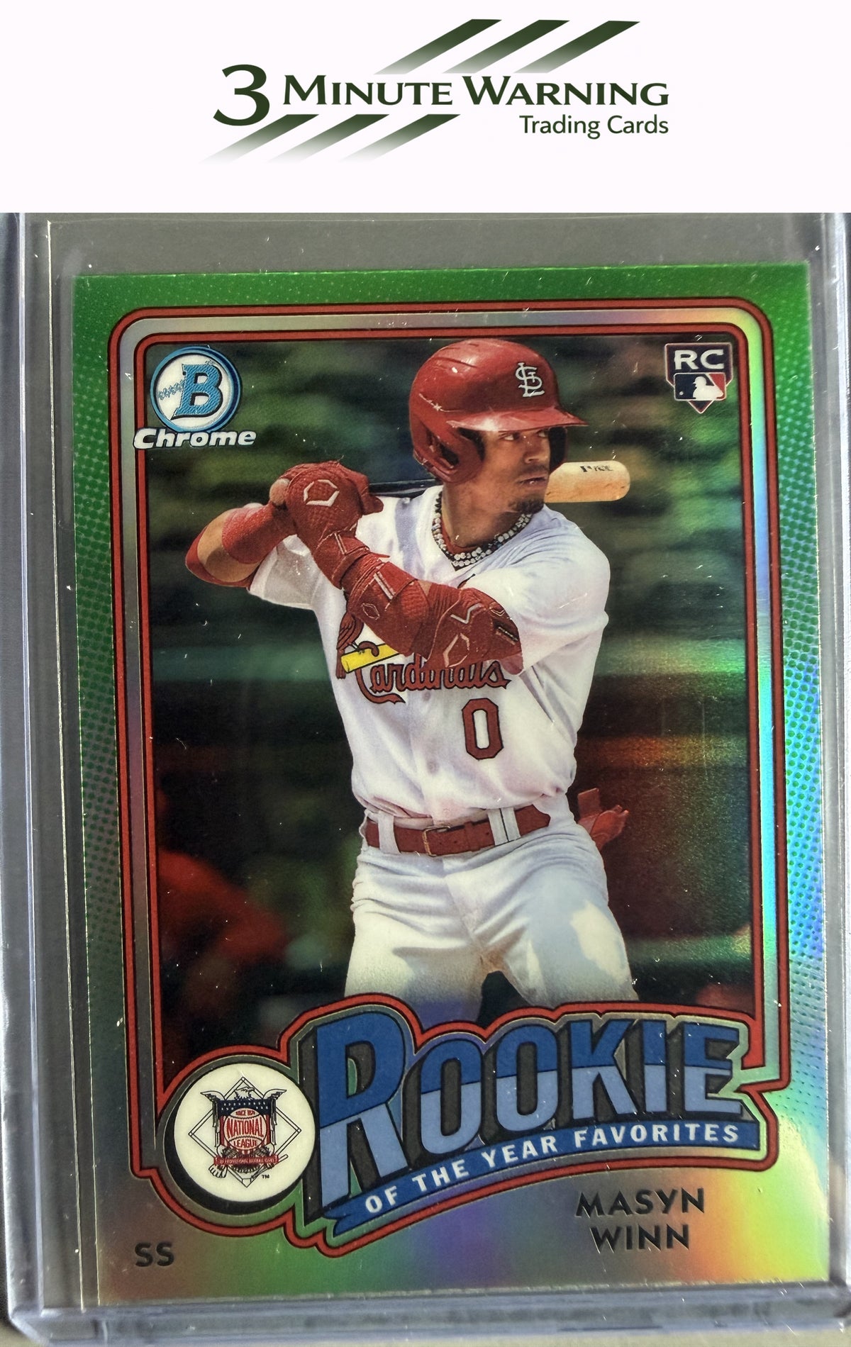 2024 Bowman #ROY-3 Masyn Winn Rookie of the Year Favorites