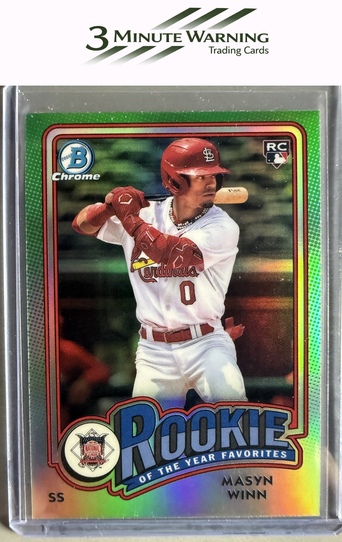 2024 Bowman #ROY-3 Masyn Winn Rookie of the Year Favorites
