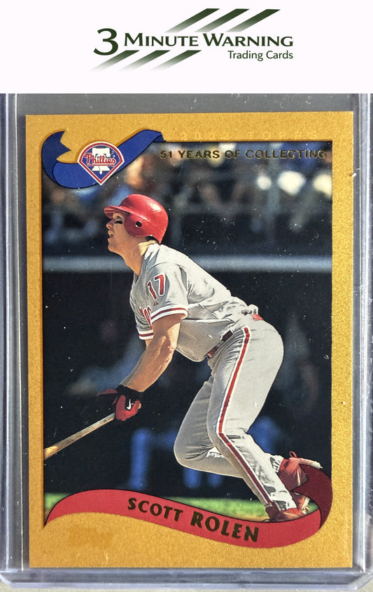 2002 Topps #610 Scott Rolen Gold #/2002