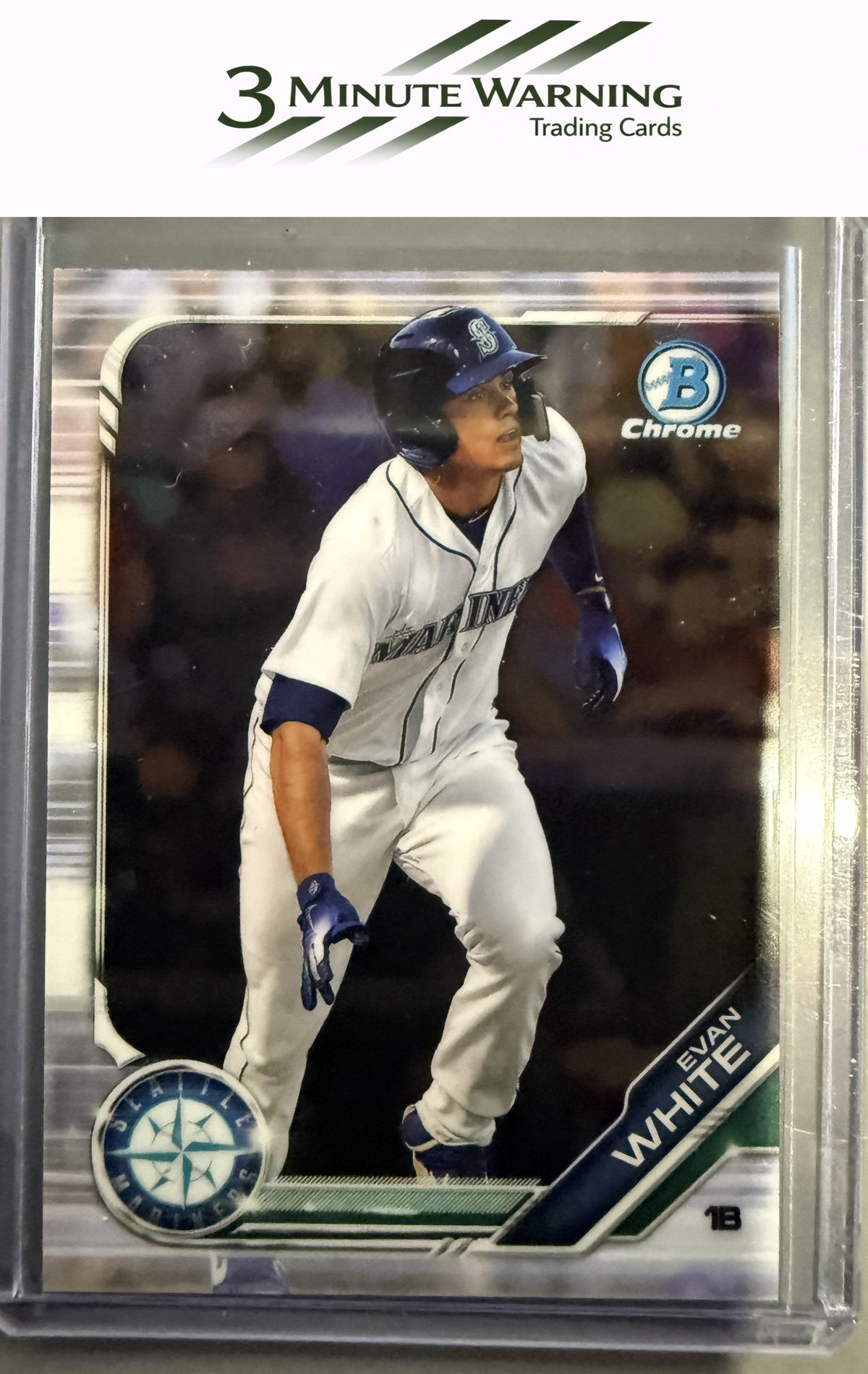 2019 Bowman #BCP-31 Evan White Chrome Prospects