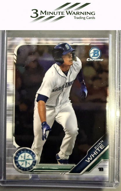 2019 Bowman #BCP-31 Evan White Chrome Prospects