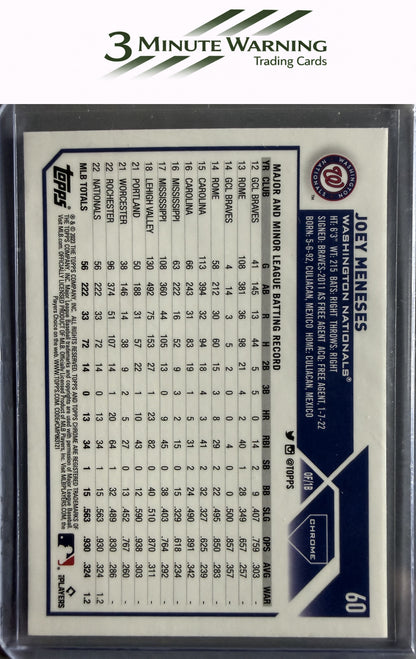 2023 Topps Chrome #60 Joey Meneses