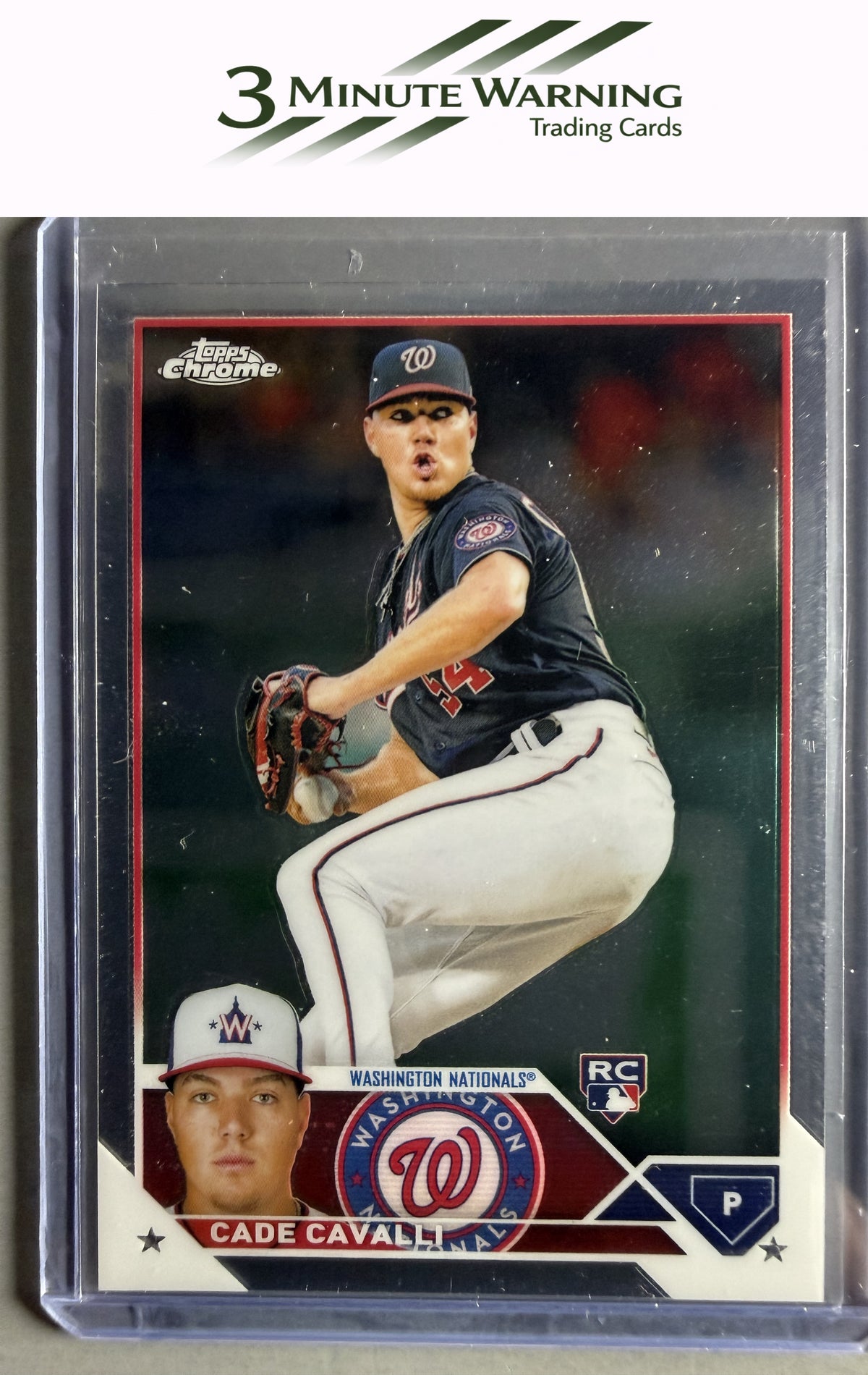 2023 Topps Chrome #61 Cade Cavalli