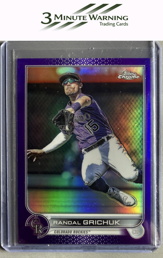 2022 Topps Chrome Update #USC199 Randal Grichuk Purple Refractor