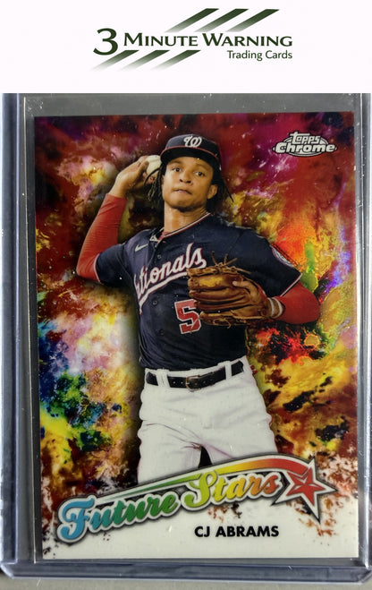 2023 Topps Chrome #FS-8 CJ Abrams Future Stars