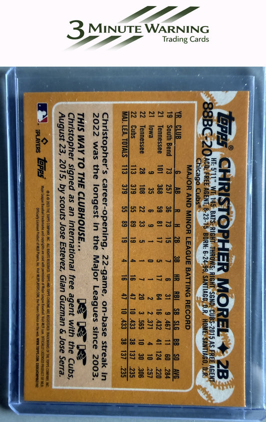 2023 Topps Chrome #88BC-20 Christopher Morel