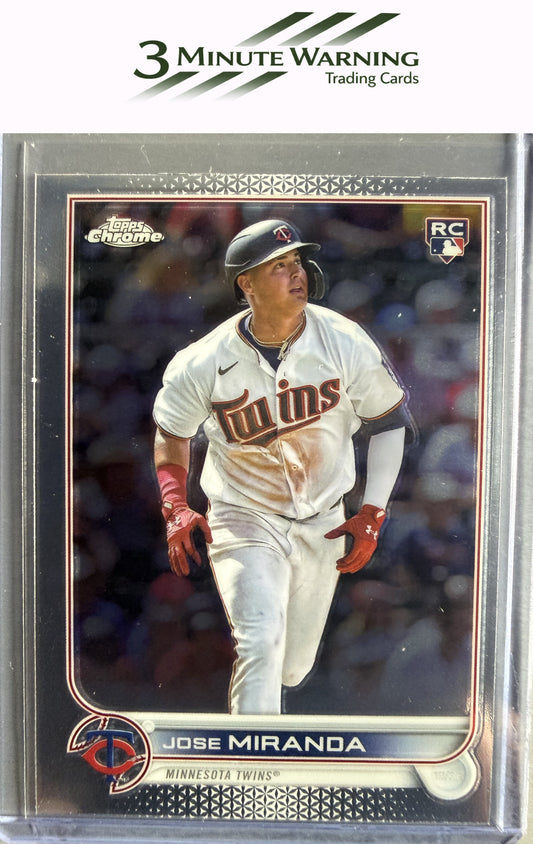 2022 Topps Chrome Update #USC119 Jose Miranda
