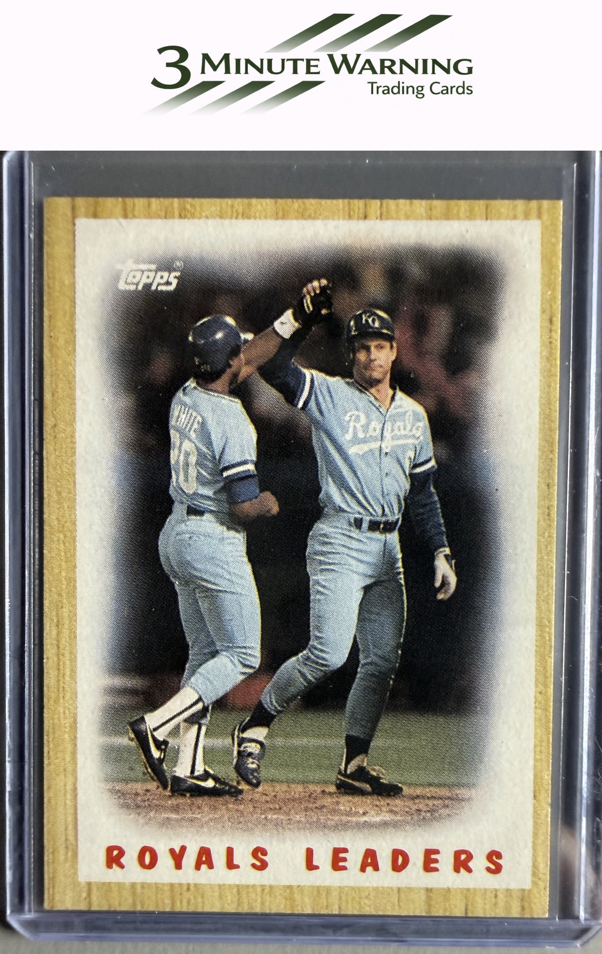 1987 Topps #256 Royals Leaders