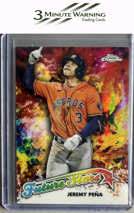 2023 Topps Chrome #FS-10 Jeremy Peña Future Stars