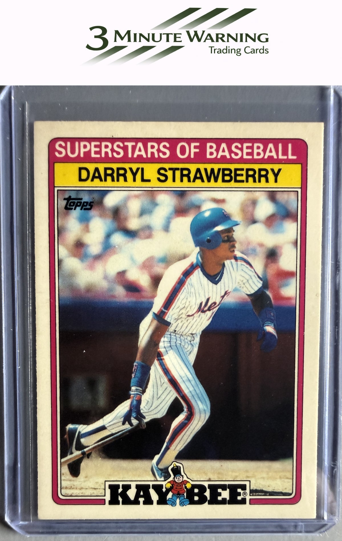 1989 Topps Kay-Bee Superstars of Baseball #29 Darryl Strawberry