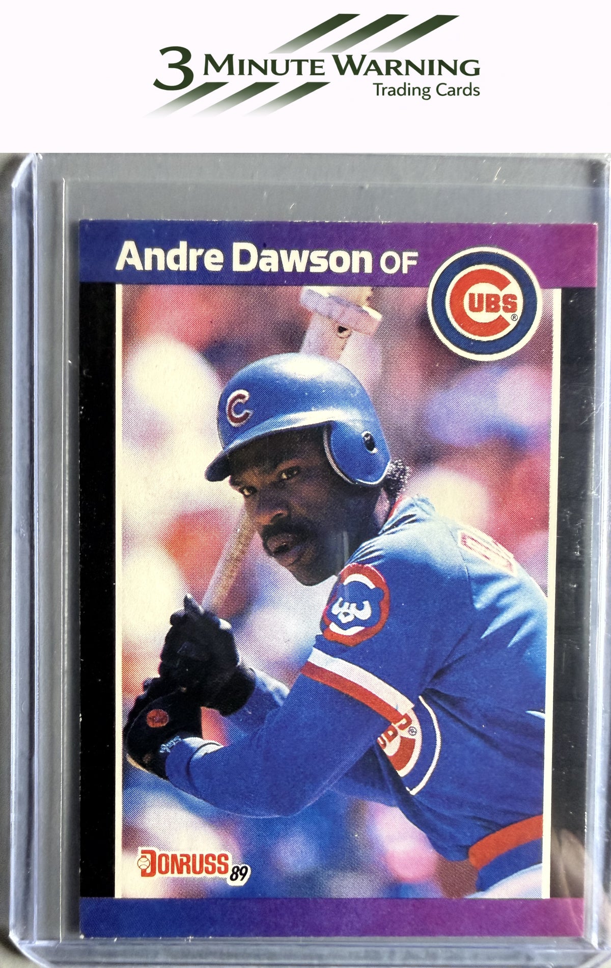 1989 Donruss #167b Andre Dawson