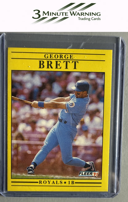 1991 Fleer #552 George Brett