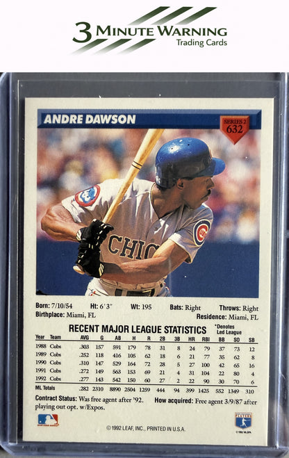 1993 Donruss #632 Andre Dawson