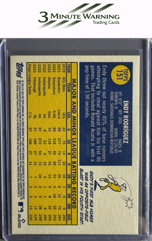 2024 Topps Archives #151 Endy Rodríguez