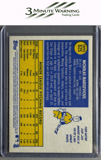 2019 Topps Heritage #625 Nick Margevicius