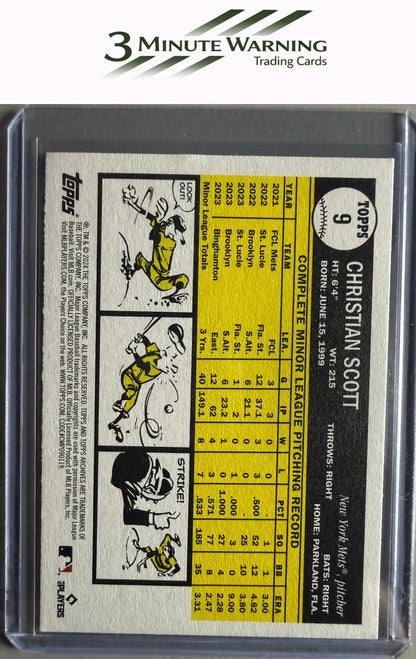 2024 Topps Archives #9 Christian Scott