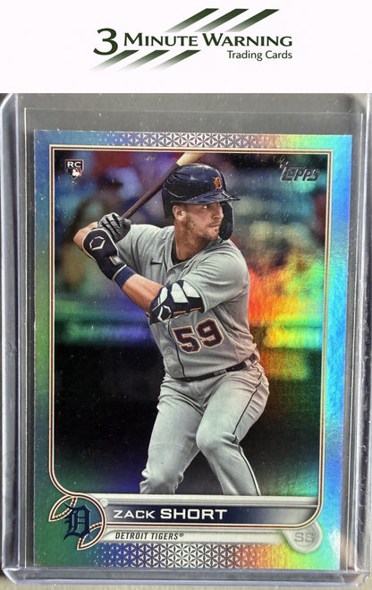 2022 Topps #148 Zack Short Rainbow Foil