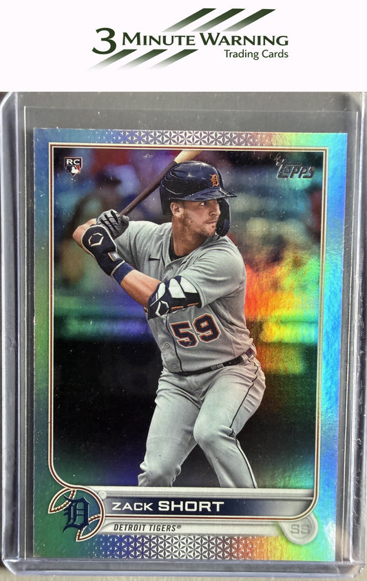 2022 Topps #148 Zack Short Rainbow Foil