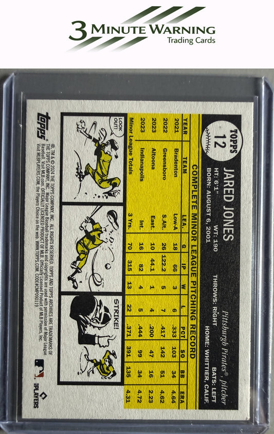 2024 Topps Archives #12b Jared Jones