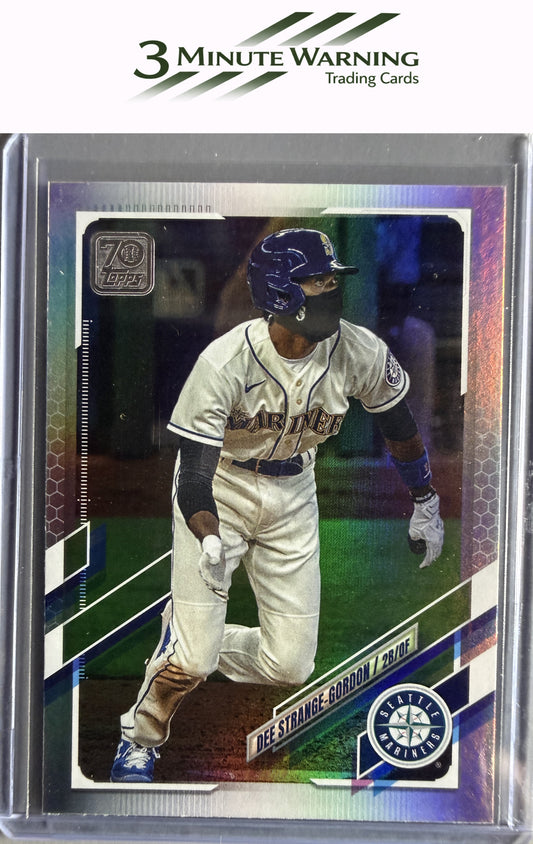 2021 Topps #119 Dee Strange-Gordon Rainbow Foil