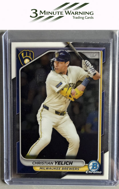 2024 Bowman Chrome #14 Christian Yelich
