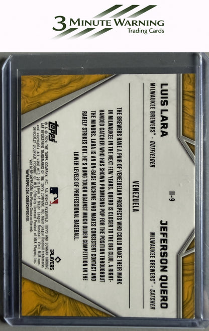 2024 Bowman Chrome #II-13 Francisco Alvarez / Daiverson Gutierrez International Impact