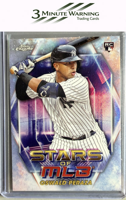 2023 Topps Update #SMLBC-85 Oswald Peraza Stars of MLB Chrome