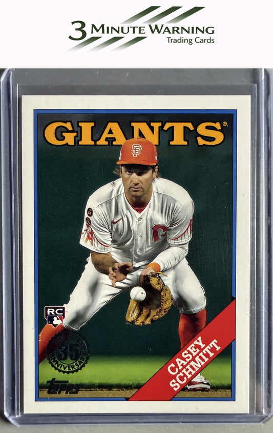 2023 Topps Update #88US-15 Casey Schmitt 1988 Topps Baseball 35th Anniversary