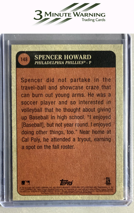 2021 Topps Heritage #148 Spencer Howard