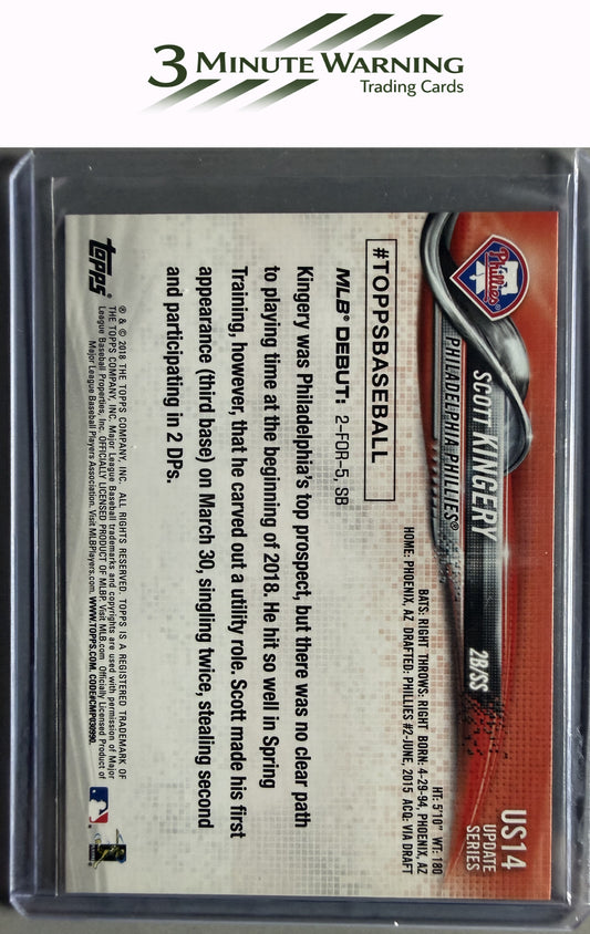 2018 Topps Update #US14 Scott Kingery