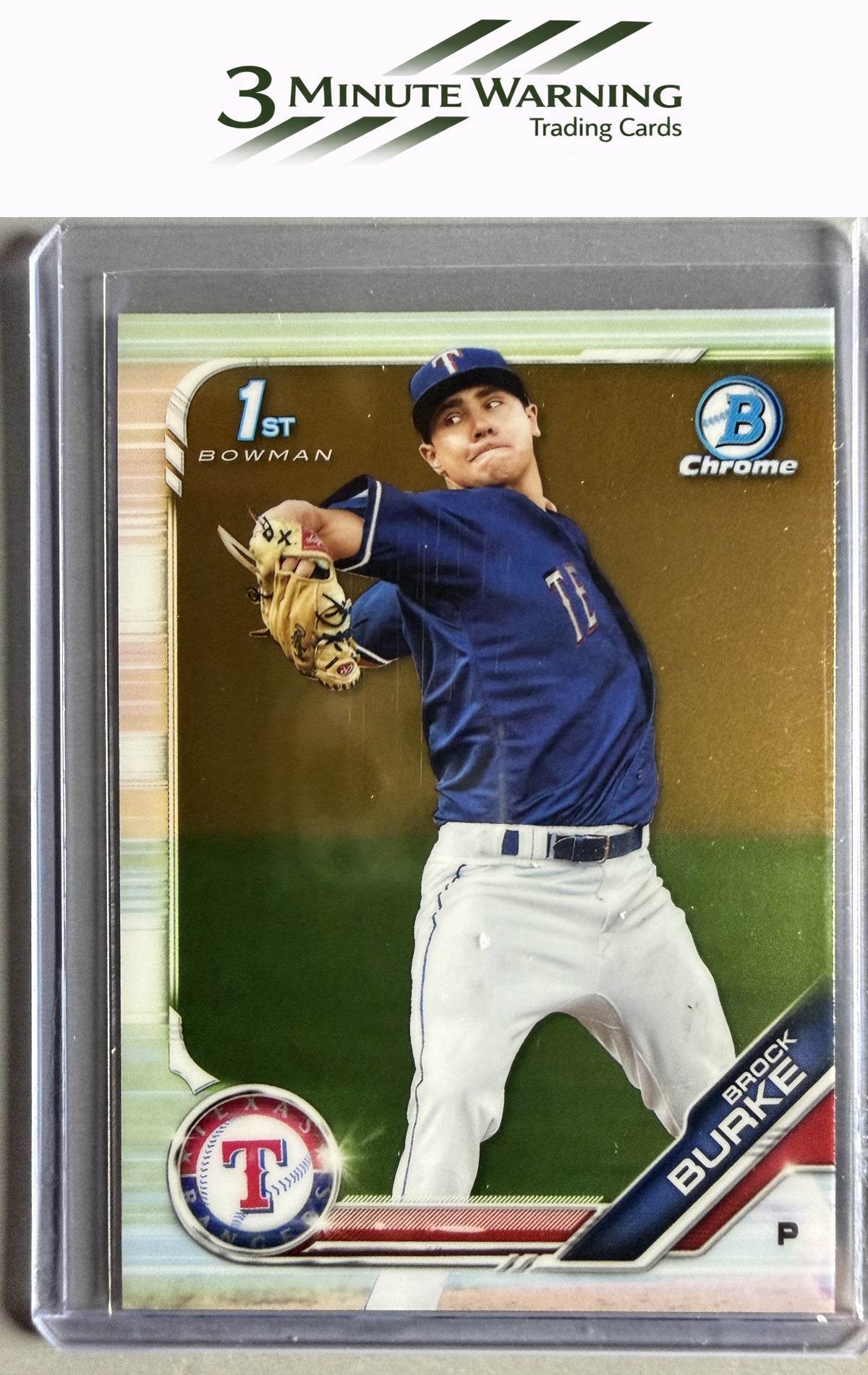 2019 Bowman #BCP-137 Brock Burke Chrome Prospects